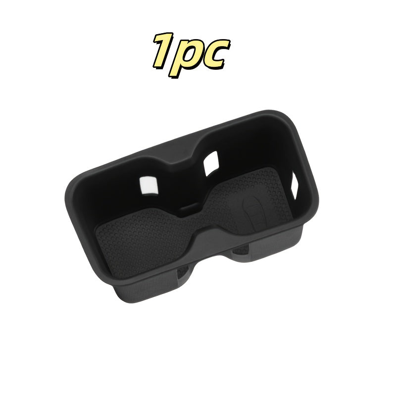 Durable Silicone Car Cup Holder Organizer Multi-Functional Storage Rack