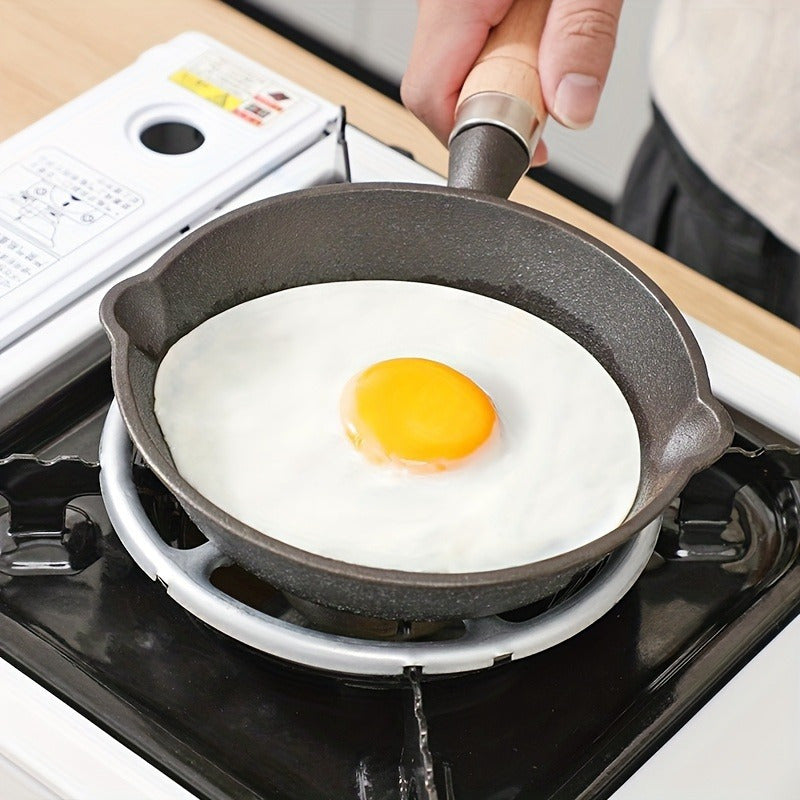 Кухонный аксессуар: прочная рама газовой плиты из нержавеющей стали с нескользящими ножками обеспечивает безопасное приготовление пищи