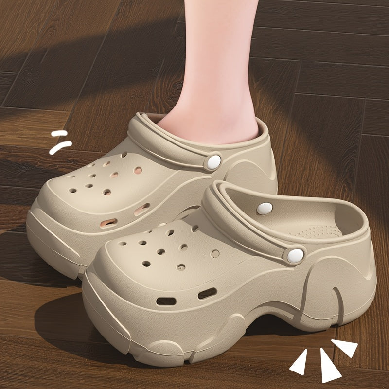 Женские летние сабо из EVA дышащие нескользящие легкие обувь для дома и улицы