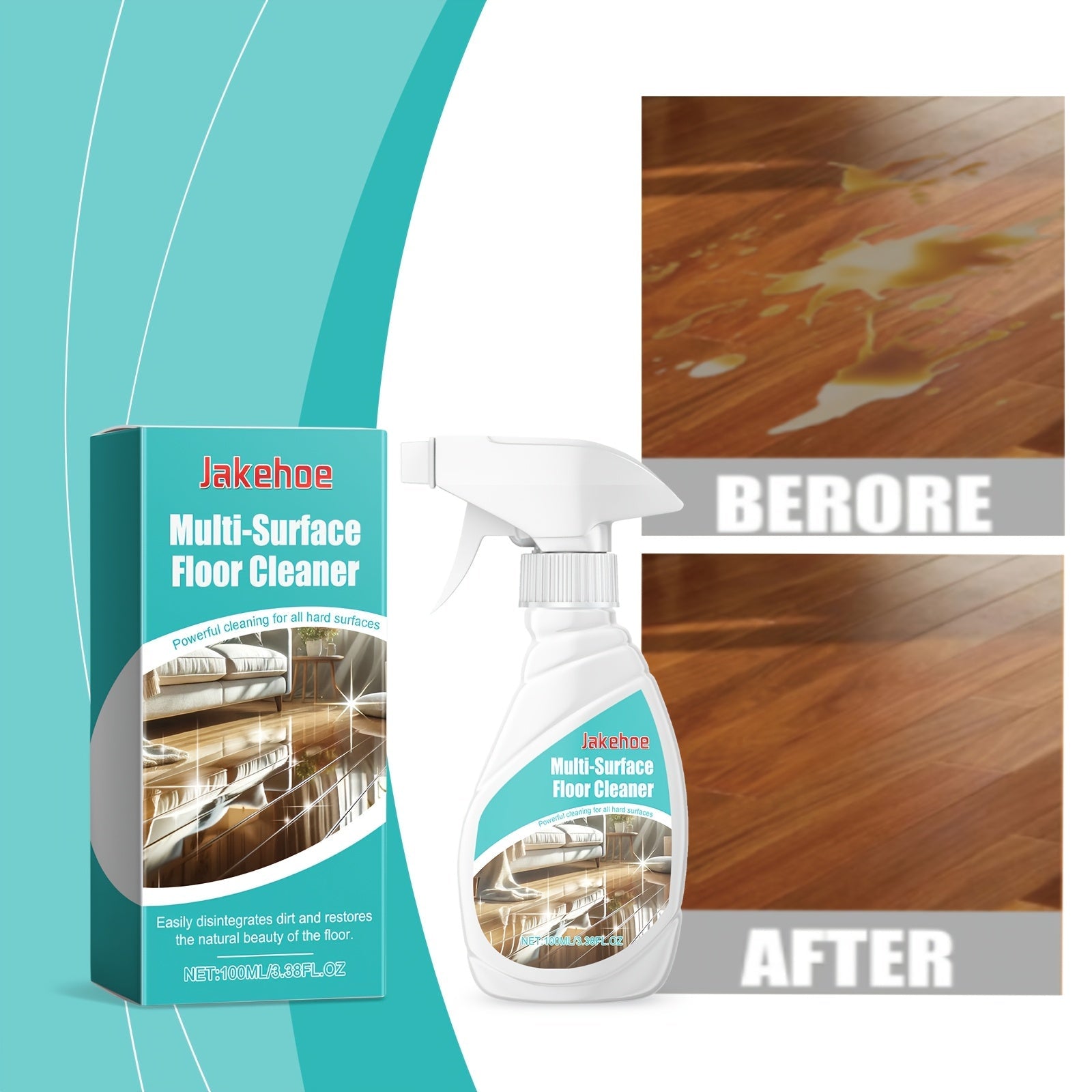 Kuchli dog'larni olib tashlash va polirovka qilish suyuqlik formulasi oshxona, yashash xonasi plitalari va hammom uchun - Tsitrus kislota bilan tayyorlangan ko'p yuzali pol tozalovchi va hech qanday qoldiq qoldirmaydi.