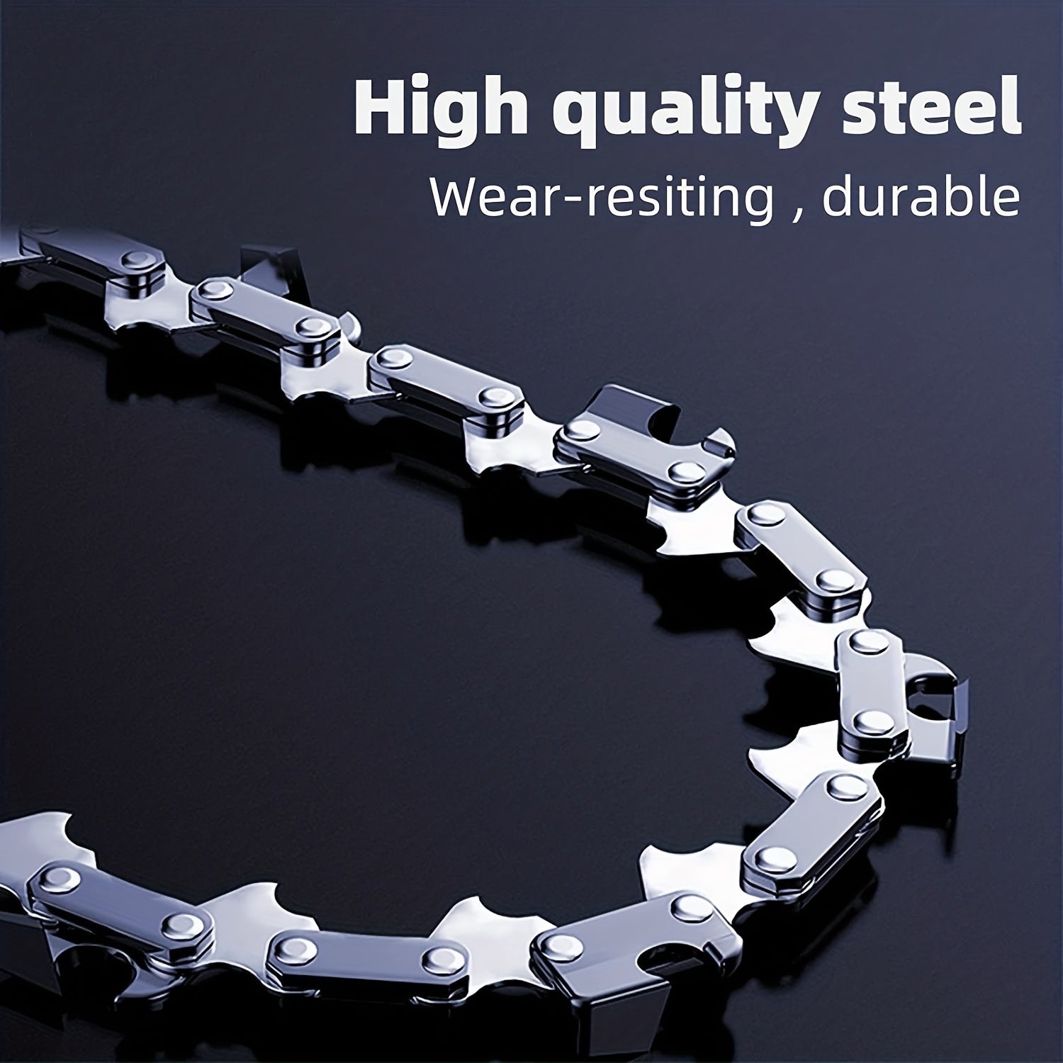 4 Pcs 15.24 cm Mini Chainsaw Replacement Chains for Cordless Electric Mini Chainsaws Woodworking DIY