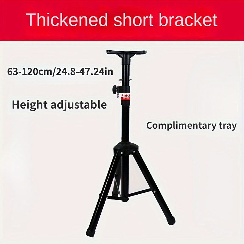 Telescopic Folding Tripod Stand for Speakers, Projectors, Sound Systems