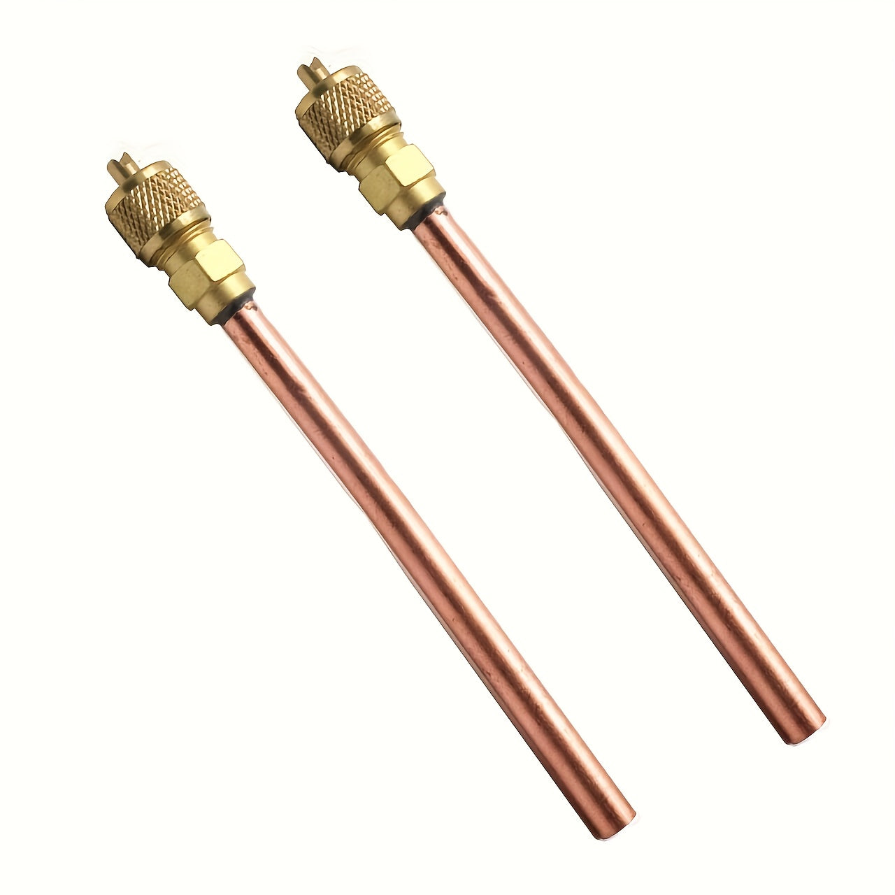 5-Pack Monodirectional Metal Air Conditioner Filling Access Valves 6mm Tube