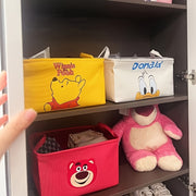 Foldable Storage Basket for Women's Clothing and Accessories Travel Organizer