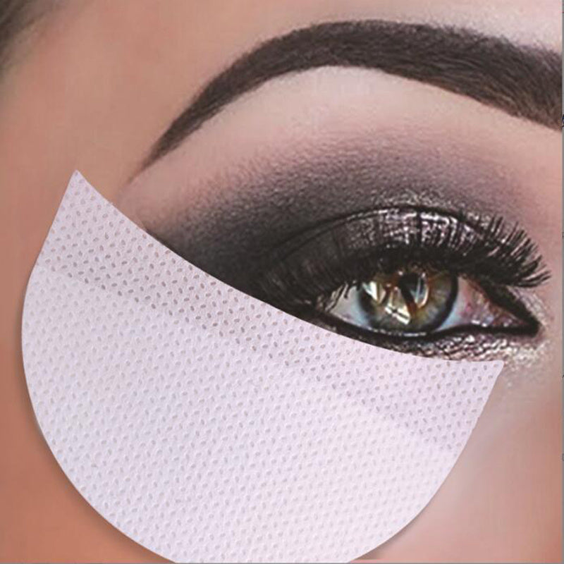 10/100 Pcs Disposable Eye Shields for Lash Extensions Semicircular Masking Pads