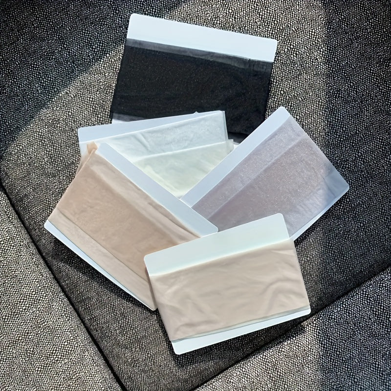 Women's Plus Size Shiny Transparent High Waist Pantyhose for Music Festivals 0XL-2XL