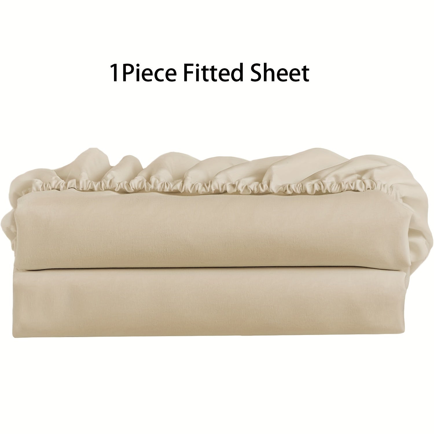 Deep Pocket Fitted Sheet Mikrotoʻlqinli, Allergensiz, Nafas oladigan, Burilishlarga chidamli, Bir rangli