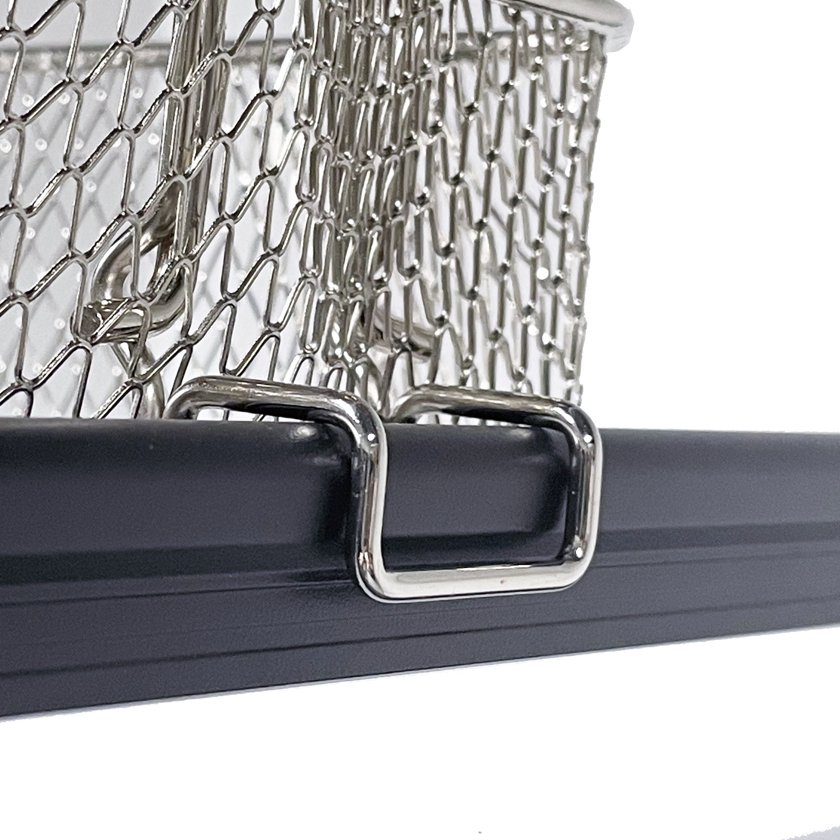 Foldable Fryer Basket for Cooking French Fries and Oil Filtering