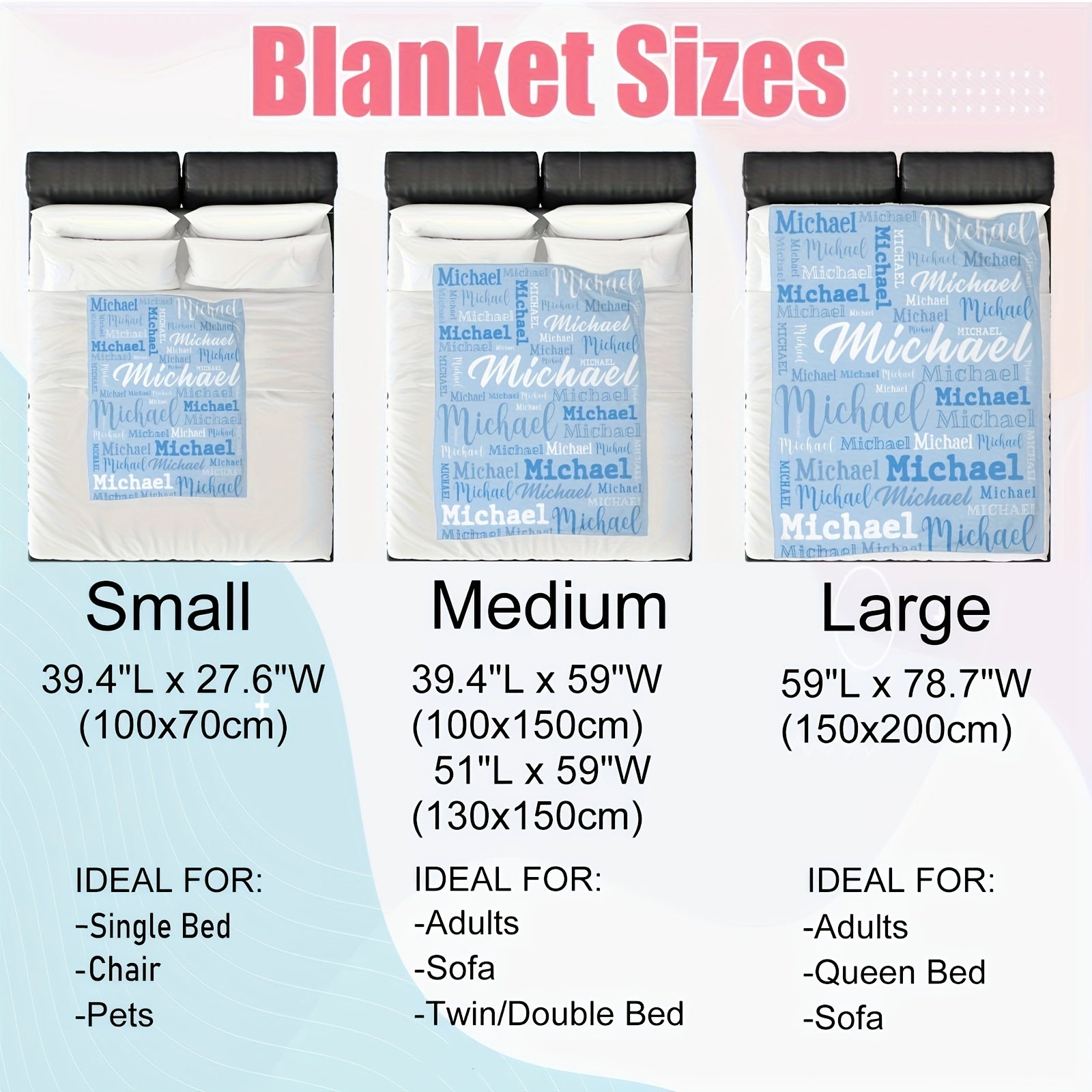 Soft Flannel Throw Blanket for Relaxing Naps and Office Chairs, Adorable Patterns