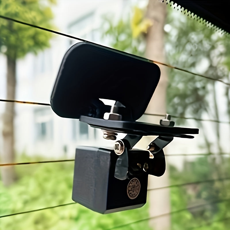 Universal Rear Window Camera Bracket ABS Material Easy Installation Compatible with Car Recorder Models