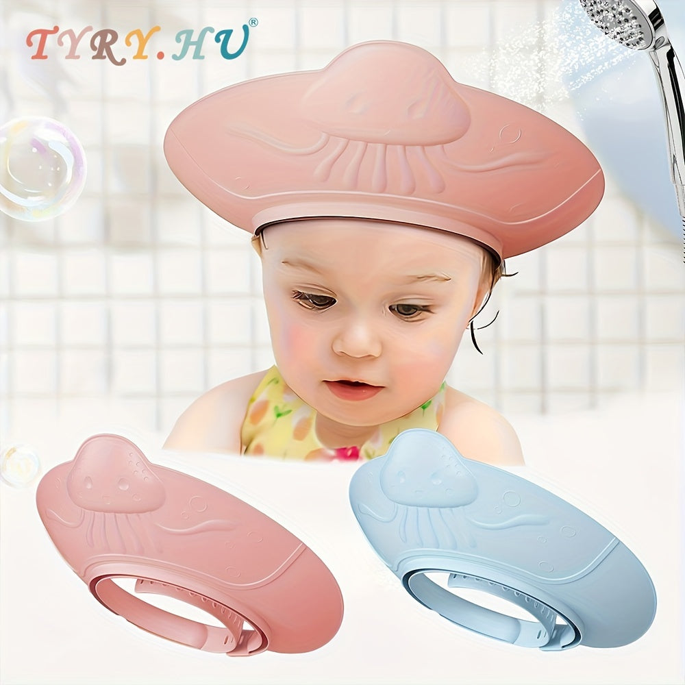 Baby Shower Cap for Babies and Toddlers Waterproof Washable Head and Eye Protection