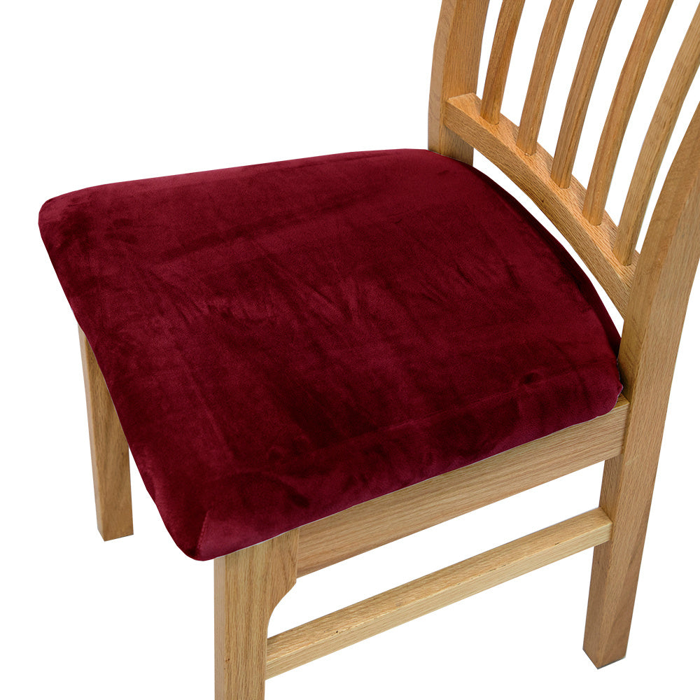 Velvet Dining Chair Slipcovers for Home and Event Decor, 1 Piece