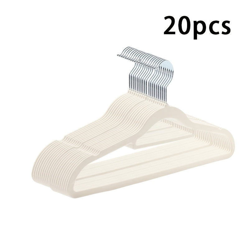 Heavy-Duty Black Velvet Hangers Bundle Includes 5 10 20 or 30 Non-Slip Nano Coated for Coats Pants Dresses