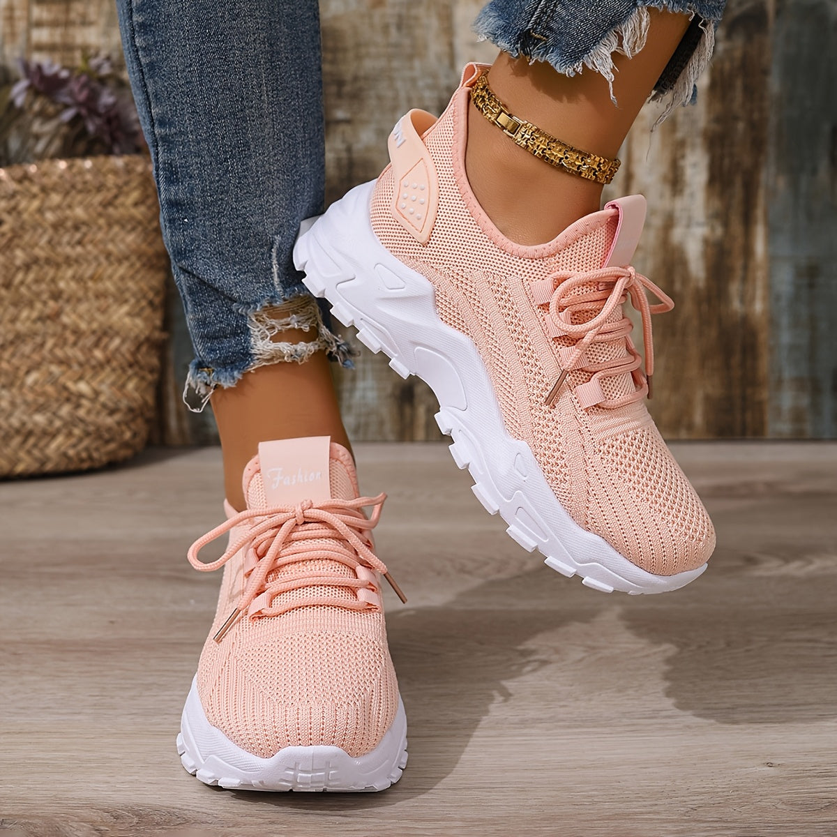 Women's Mesh Sneakers Lightweight Breathable Casual Running Shoes