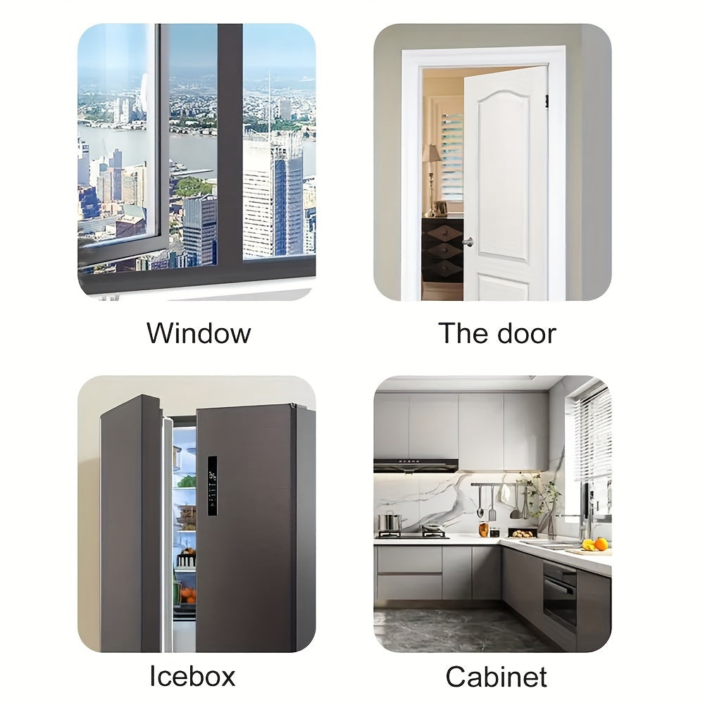 Adjustable Window Security Lock Self-Adhesive Ventilation Window Restrictor