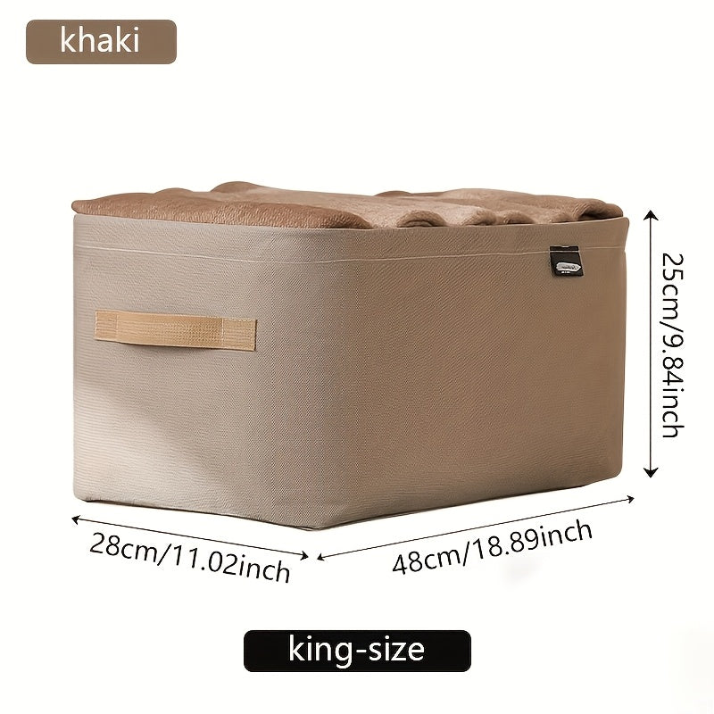 Clothes Storage Box with Handles Lightweight Wardrobe Organizer