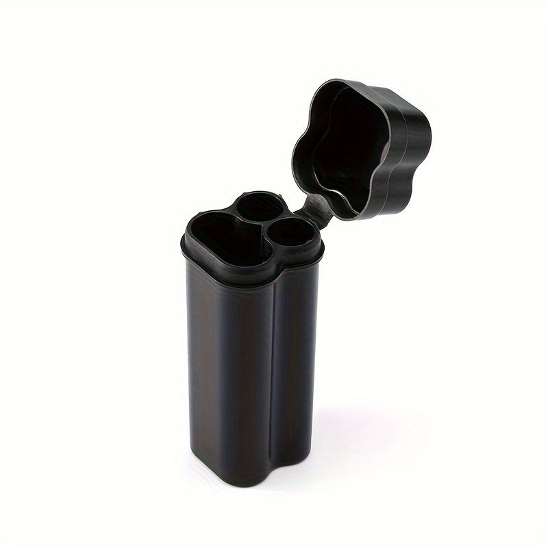 Unisex Plastic Dual Cigarette Case Portable Smoking Accessory