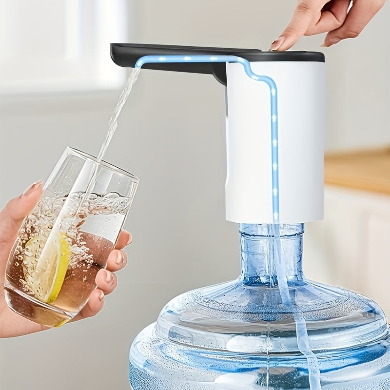 Rechargeable Water Pump with Folding Bottle Design 500mAh Lithium Battery Insect-Proof