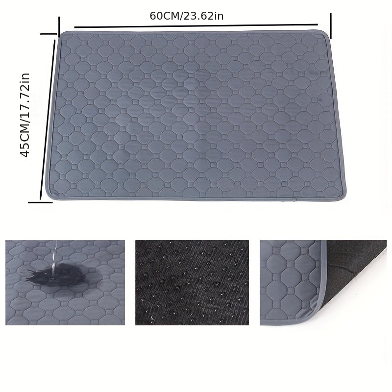 Reusable Dog Pee Pads Waterproof Non-Slip Washable Potty Training Mat