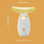 Uyda yuz massaji uchun portativ, ixcham go'zallik asbobi, batareyalar bilan - Lucky Winner