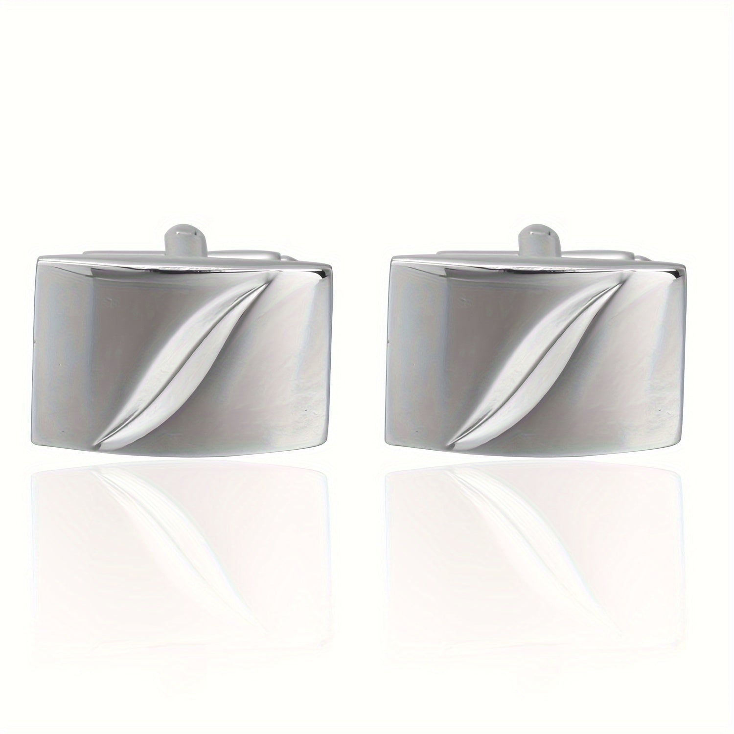 Men's Copper Cufflink Set Elegant French Style Formal Accessories for Parties