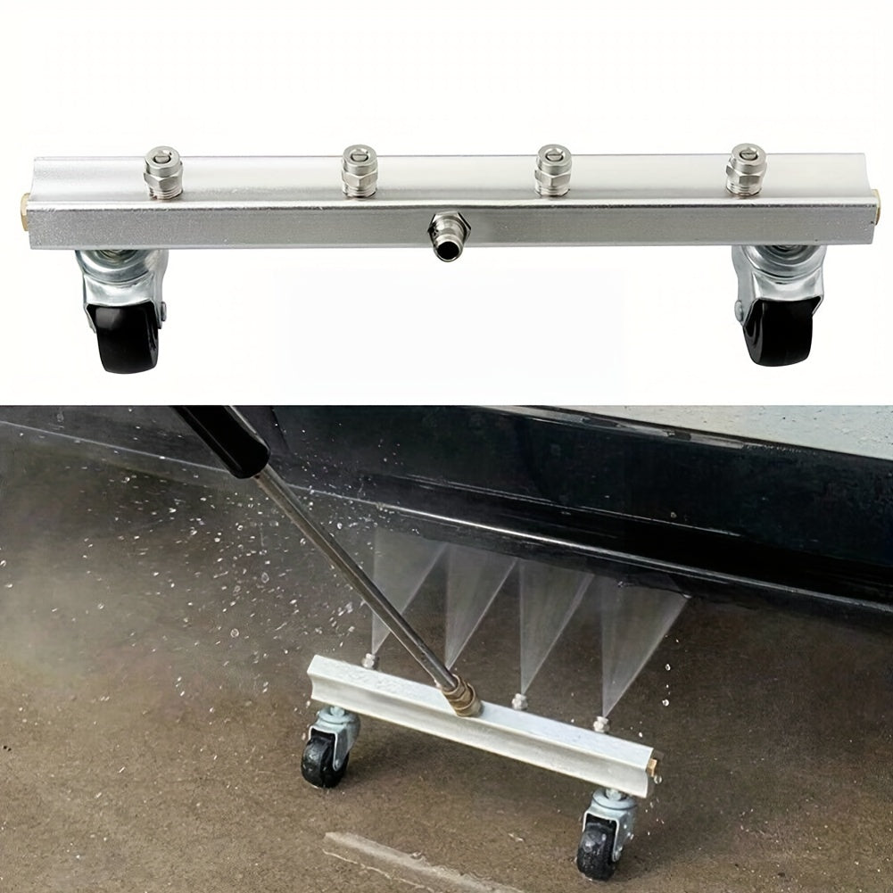 High Pressure Water Gun Car Washer with Wheels Stainless Steel 4000psi Pressure Washer Accessory