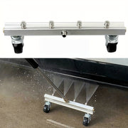 Машина для мойки автомобилей высокого давления с колесами, нержавеющая сталь, 4000 psi, аксессуар