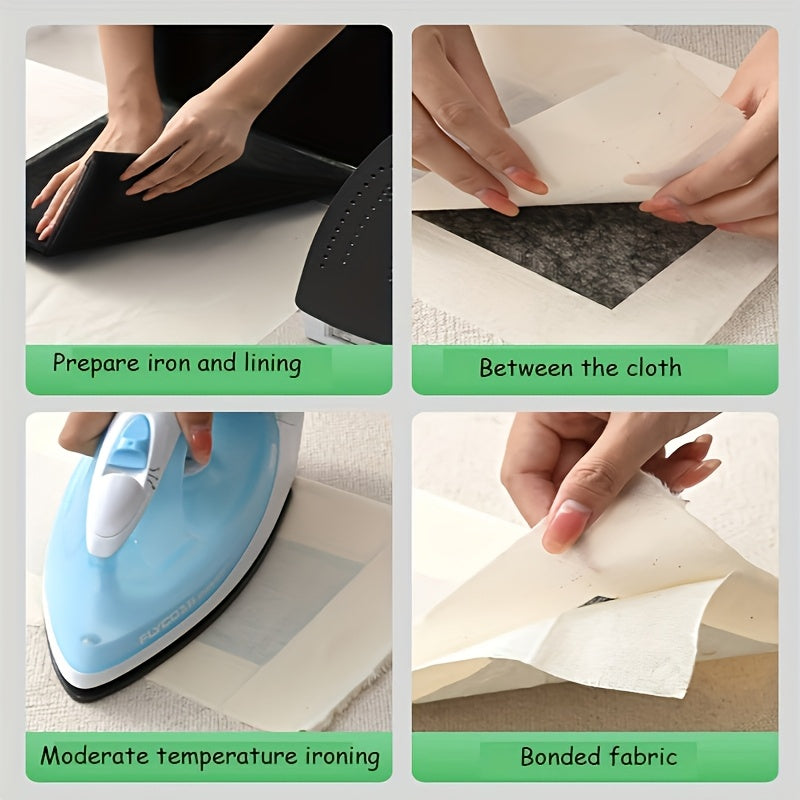 Double-Sided Hot Melt Adhesive Mesh Film Lining Strips for Ironing and DIY Patchwork