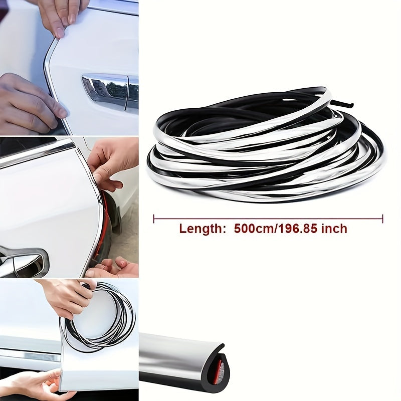 Universal avtomobil eshigi chetini himoya qiluvchi lenta 5M qarshilik ko'rsatadigan vinil yoping'ich qoplamasi