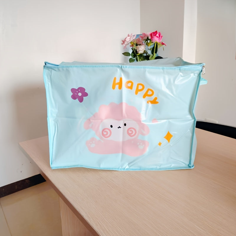 Storage Bins for Ages 14 and Up Cartoon Design for Organizing Clothes and Toys