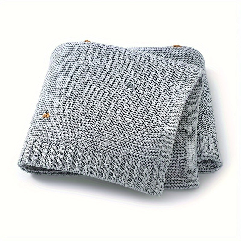 Crochet Ball Blanket for Strollers and Home Use Soft Gift for Halloween and Christmas