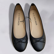 Women's Slip-On Flats with Bow Synthetic Shoes Comfortable Rubber Sole