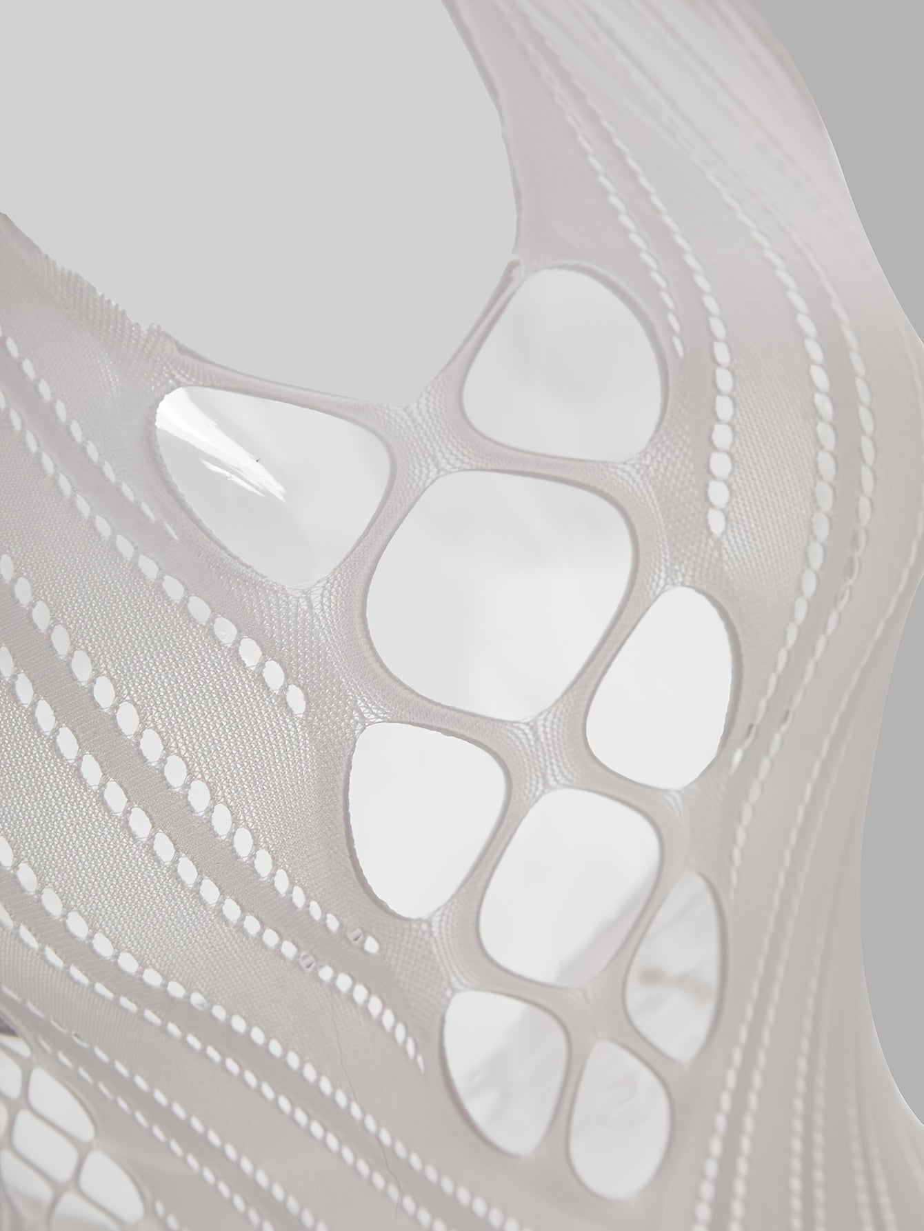 Jozibali Tarmoq Libosi, Halter Orqa Qismli Bodycon Dizayni, Ayollar Lingerie.