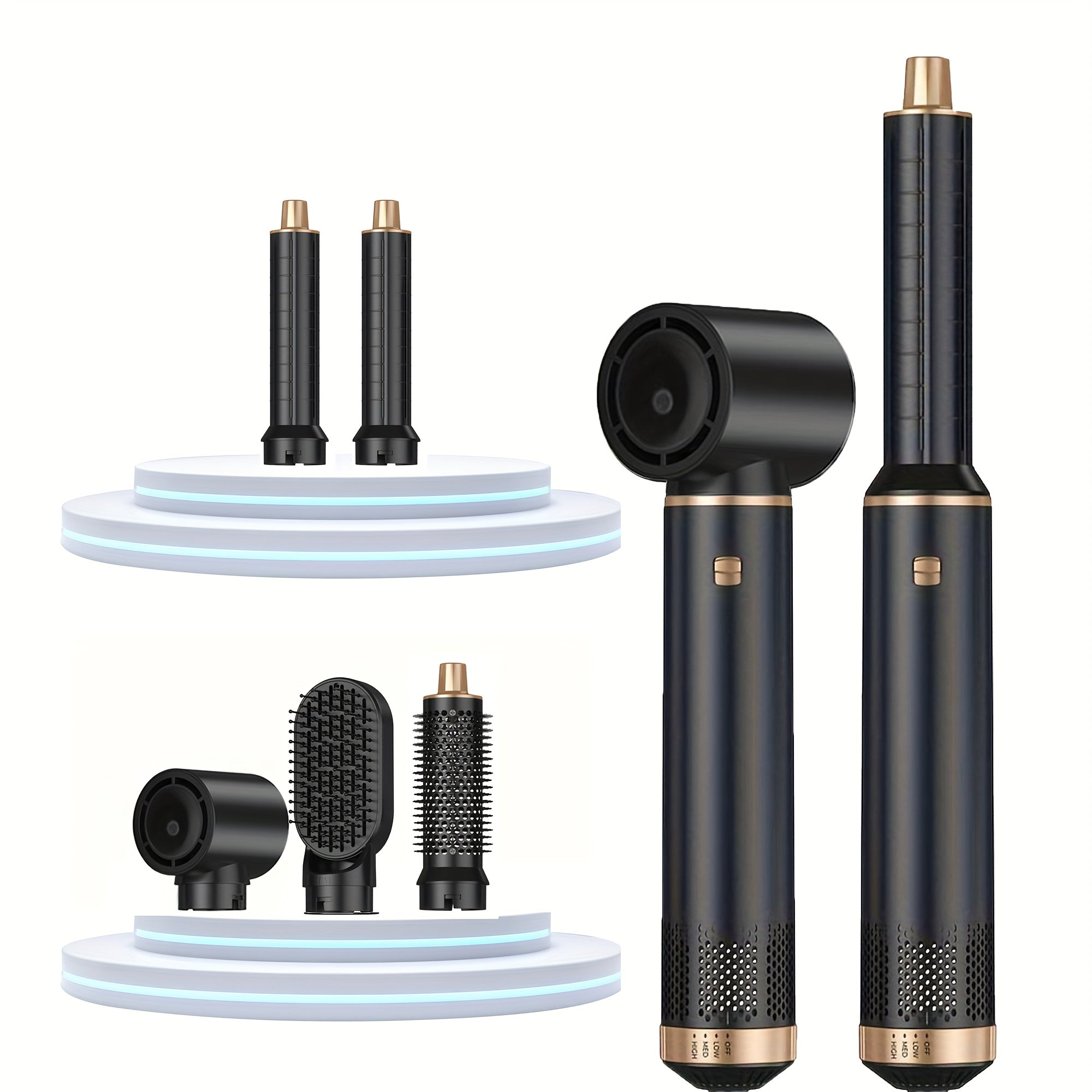 5-in-1 Air Styling Tool for Hair Blow Dryer Straightener Curling Volume