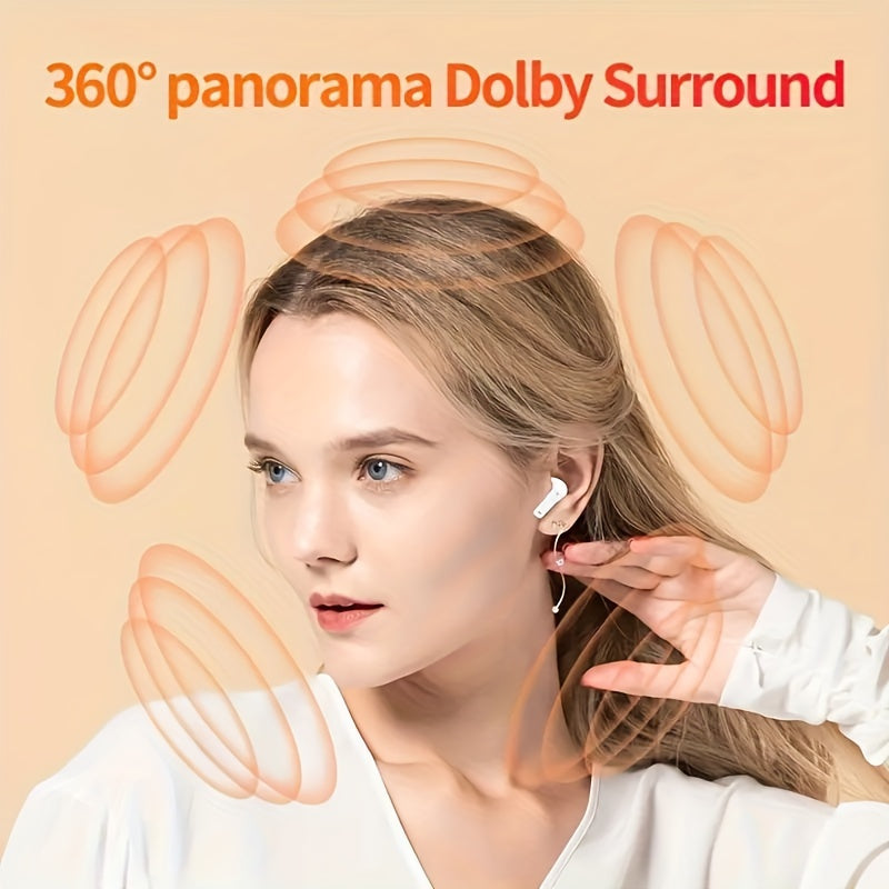 Wireless Headphones Adult Semi-open Back Rechargeable Lithium Polymer Low Power Radiation-Free