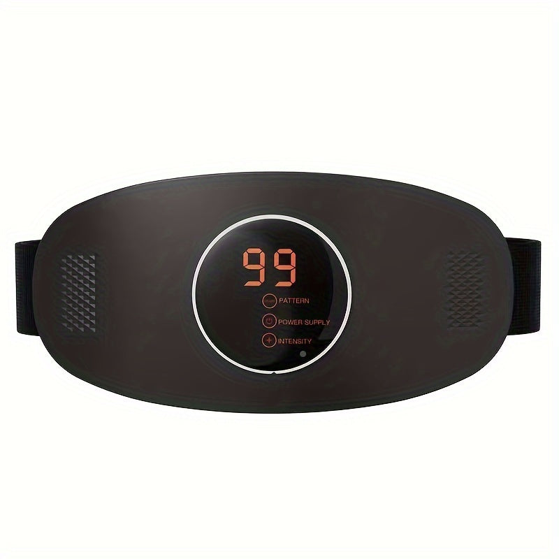 Rechargeable Waist Massager with Vibration and Elastic Belt USB Charging