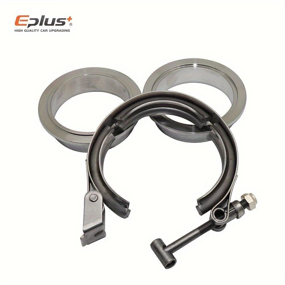 Automotive Exhaust Clamps Stainless Steel V-Bolt Set for Turbo Pipe 5.08-7.62cm
