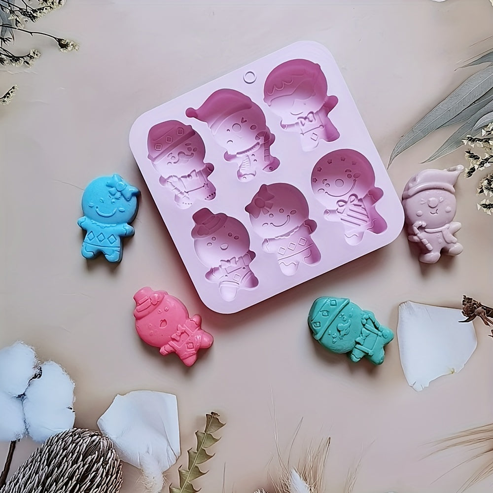 Silicone Mold for DIY Treats and Decorations for Cake Baking Chocolate Candy Gummy Soap Clay