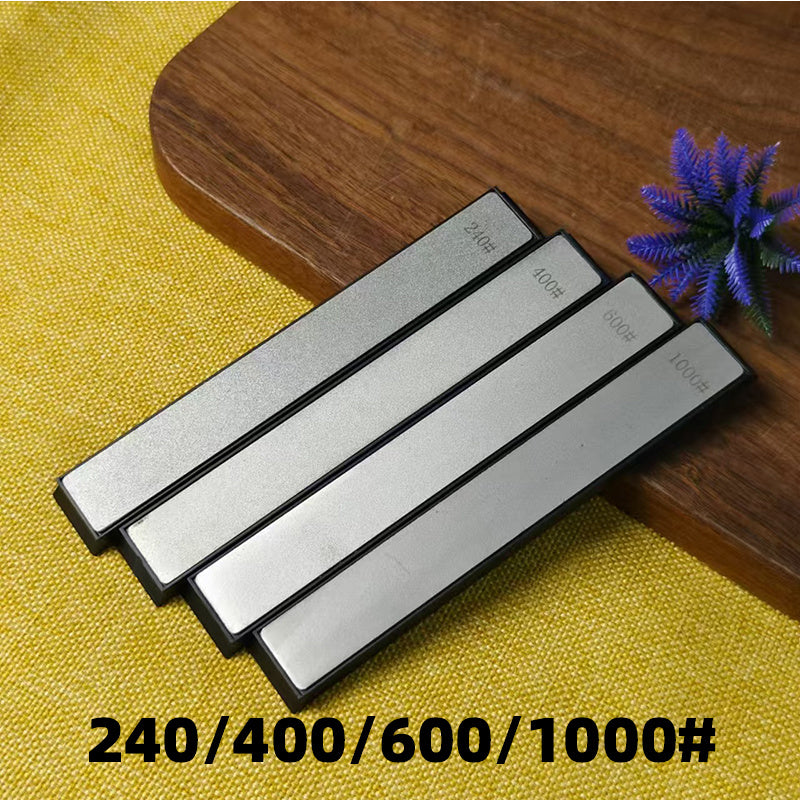 Oshxona pichoqlari uchun olmos whetstone pichoqni silliqlash to'plami, 4 ta.