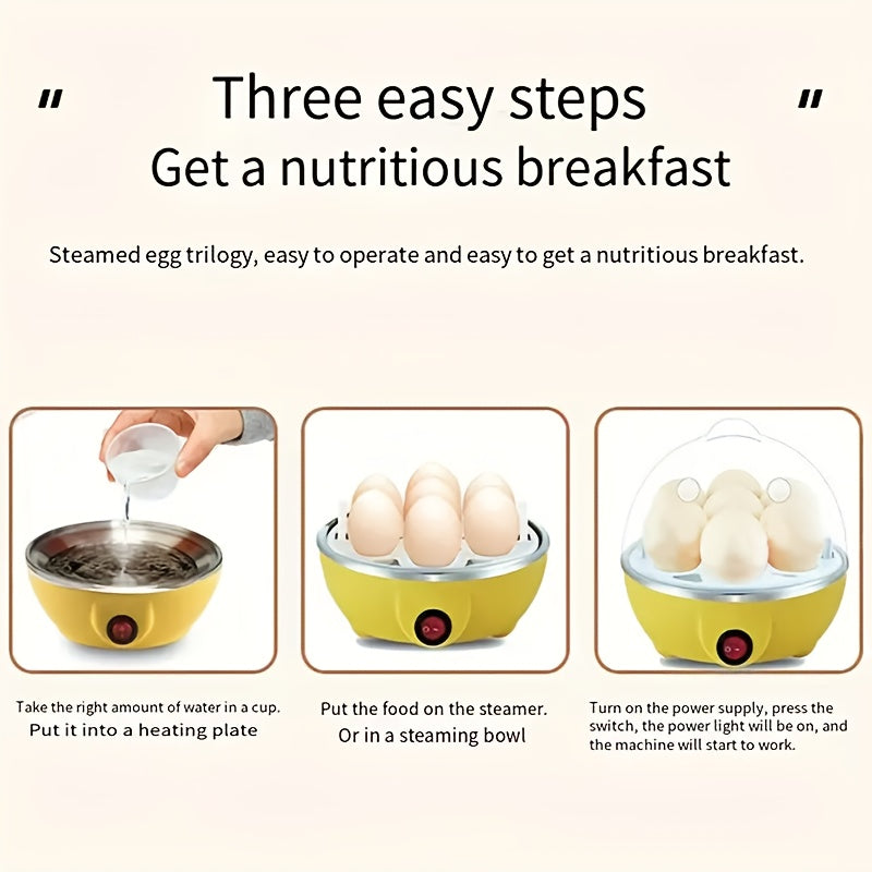 vaporizador eléctrico de una capa para uso en oficina en casa 220V ideal para huevos, verduras, mariscos