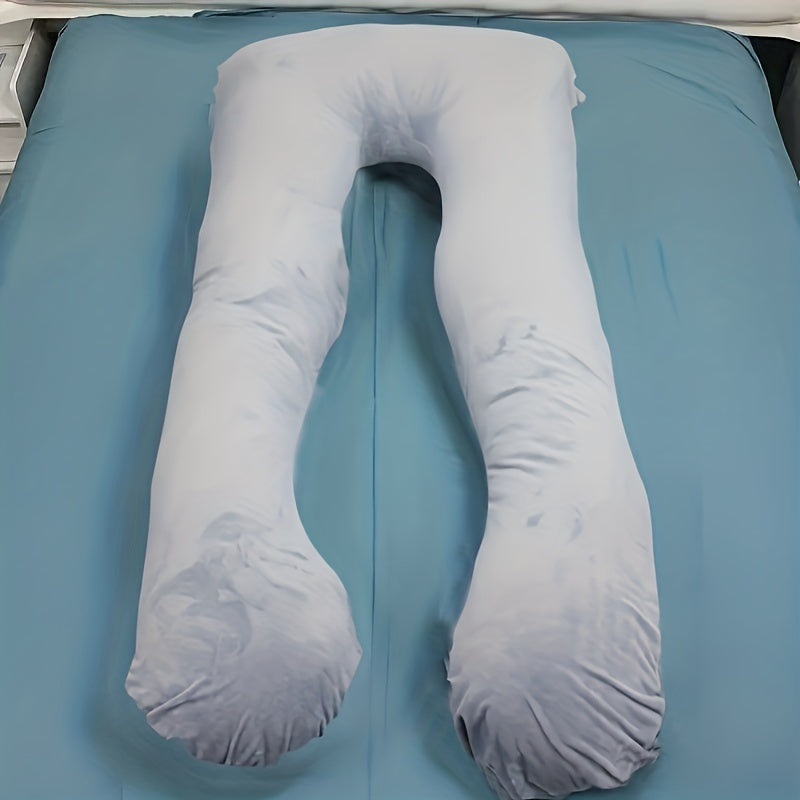 Almohada de apoyo en forma de U para embarazo para espalda, piernas, vientre y caderas 30x35 cm