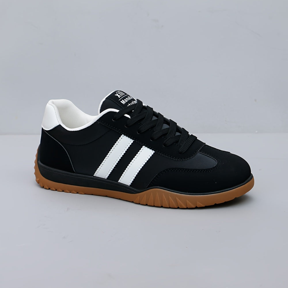 Men's Canvas Low Top Sneakers Casual Non-slip All-Season Shoes