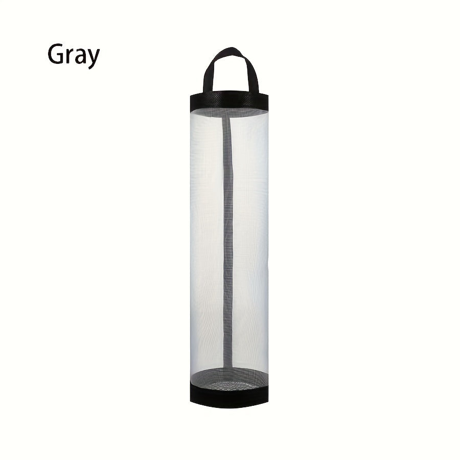 PVC osma to'rli saqlash sumkasi oshxona uchun - devorga o'rnatiladigan, chiqindi sumkalari va turli xil narsalar uchun buklanadigan tashkilotchisi (1 dona)