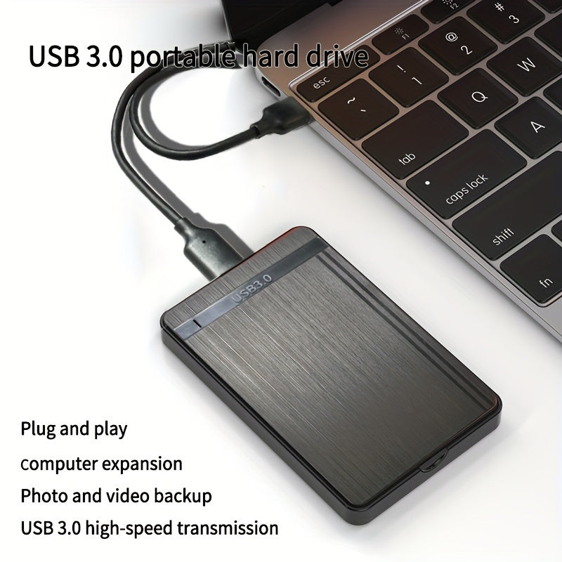 USB 3.0 Portable External Hard Drive 2TB High Speed Large Capacity for PC and Mobile