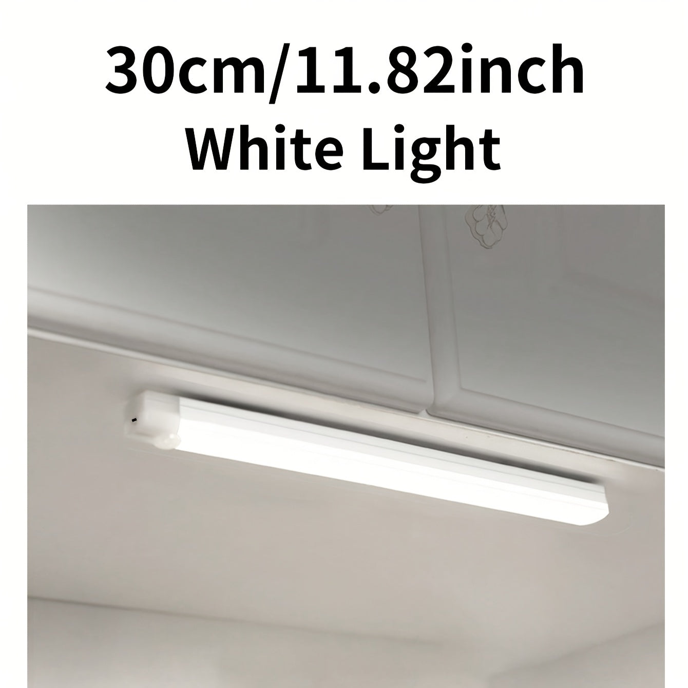 Rechargeable Indoor Motion Sensor Light with Touch Switch and Multiple Mounting Options