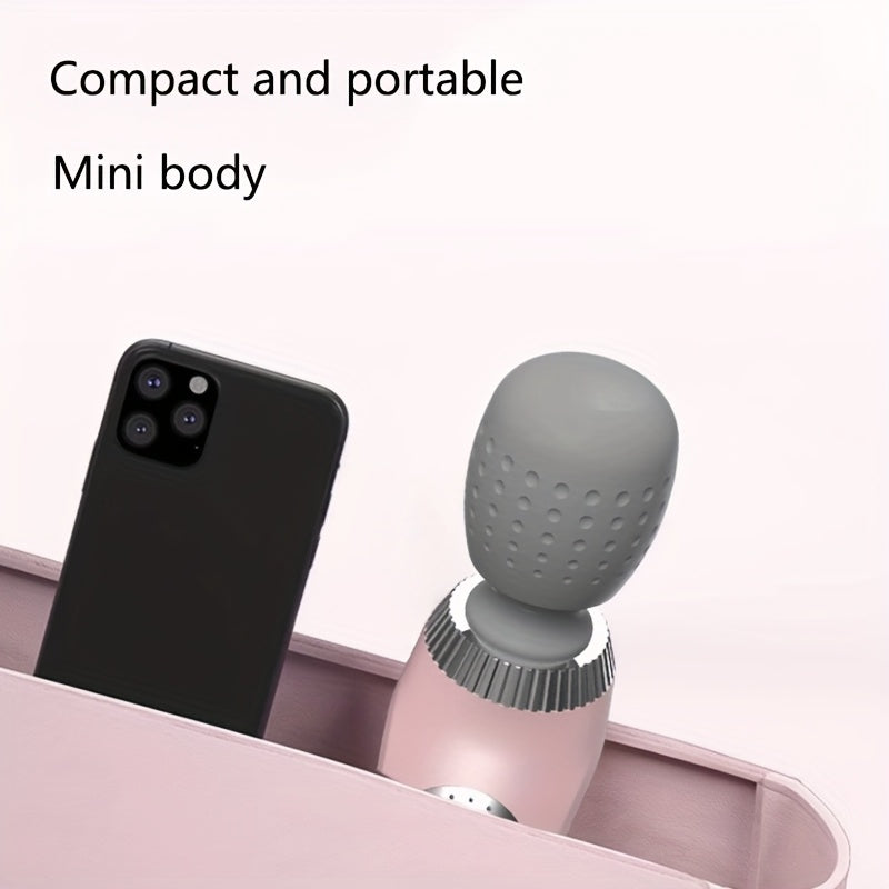 Portable Handheld Massager with USB Rechargeable Battery and Deep Tissue Vibration