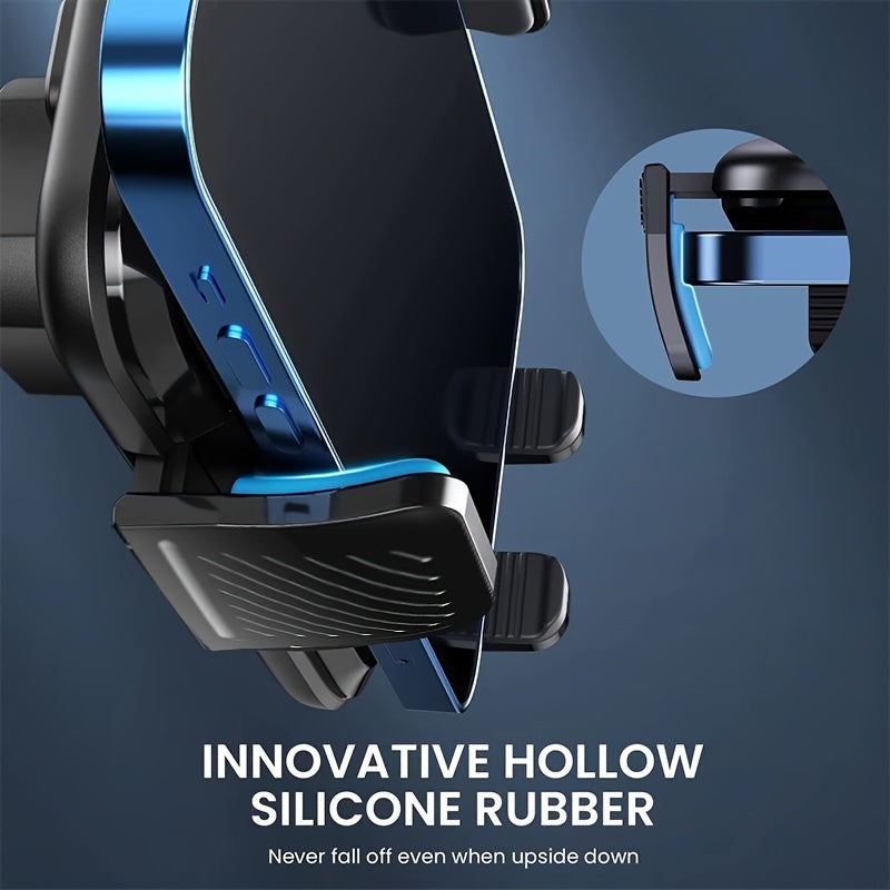 Car Air Outlet Phone Holder 4-7 Inch Rotation Stable Mount Black