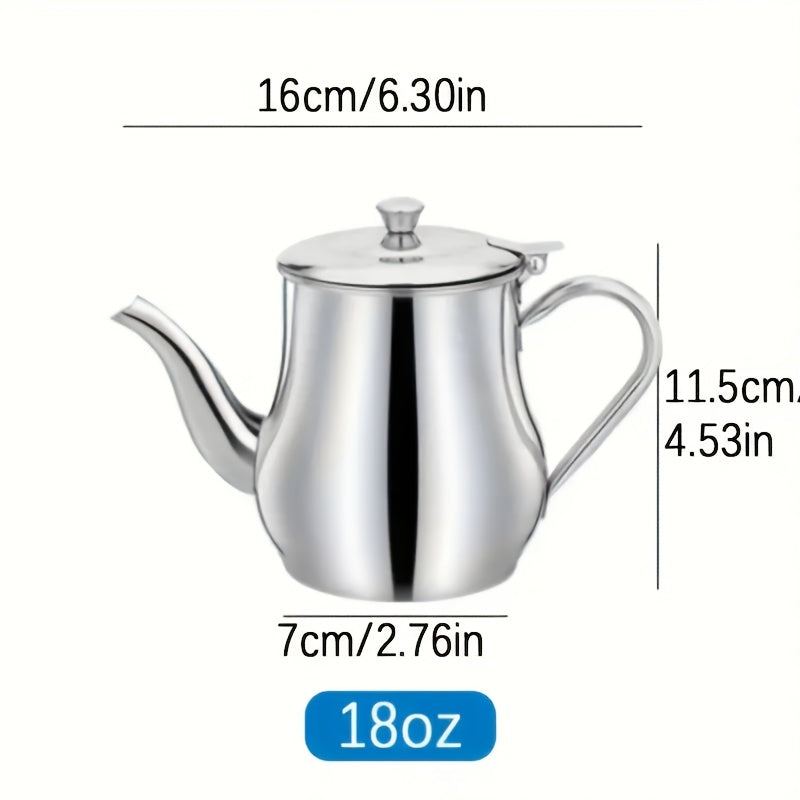 Нержавеющая сталь чайник с фильтром для горячих и холодных напитков, большой объем
