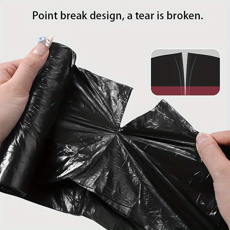 Og'ir vaznli polipropilen chiqindilar sumkasi 400 dona, suyuqlikka chidamli, yengli yenglar, oshxona, hammom, ofis