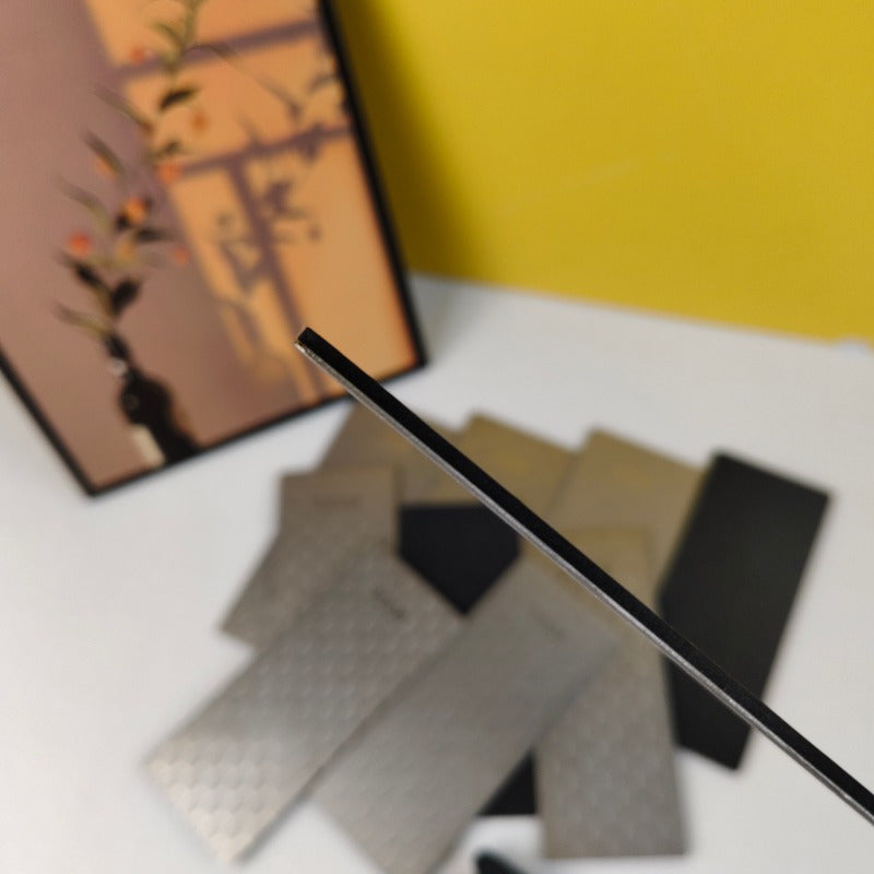 9pcs Honeycomb Diamond Grinding Pads for Knife and Scissor Sharpening Non-slip Base